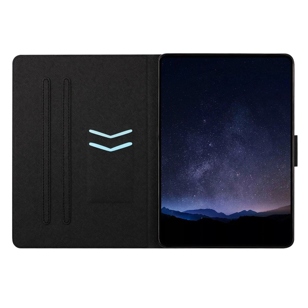 For Lenovo Xiaoxin Pad 11 2025 Tablet Case Leather Stand Case with Card Slots Litchi Pattern Magnetic Flip Protective Cover