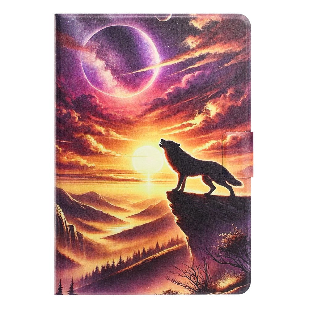 For Lenovo Xiaoxin Pad 11 2025 Tablet Case Leather Stand Case with Card Slots Litchi Pattern Magnetic Flip Protective Cover