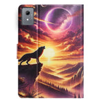 For Lenovo Xiaoxin Pad 11 2025 Tablet Case Leather Stand Case with Card Slots Litchi Pattern Magnetic Flip Protective Cover