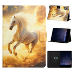 For Lenovo Xiaoxin Pad 11 2025 Tablet Case Leather Stand Case with Card Slots Litchi Pattern Magnetic Flip Protective Cover