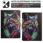 For Xiaomi Redmi Pad 2 11 Tablet Case Leather Stand Case with Card Slots Litchi Pattern Magnetic Flip Protective Cover
