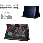 For Xiaomi Redmi Pad 2 11 Tablet Case Leather Stand Case with Card Slots Litchi Pattern Magnetic Flip Protective Cover