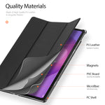Dux Ducis for Lenovo Idea Tab Plus Case DUX DUCIS Domo Series Tri-fold Stand PU Leather Tablet Cover