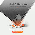 Dux Ducis for Lenovo Idea Tab Plus Case DUX DUCIS Domo Series Tri-fold Stand PU Leather Tablet Cover