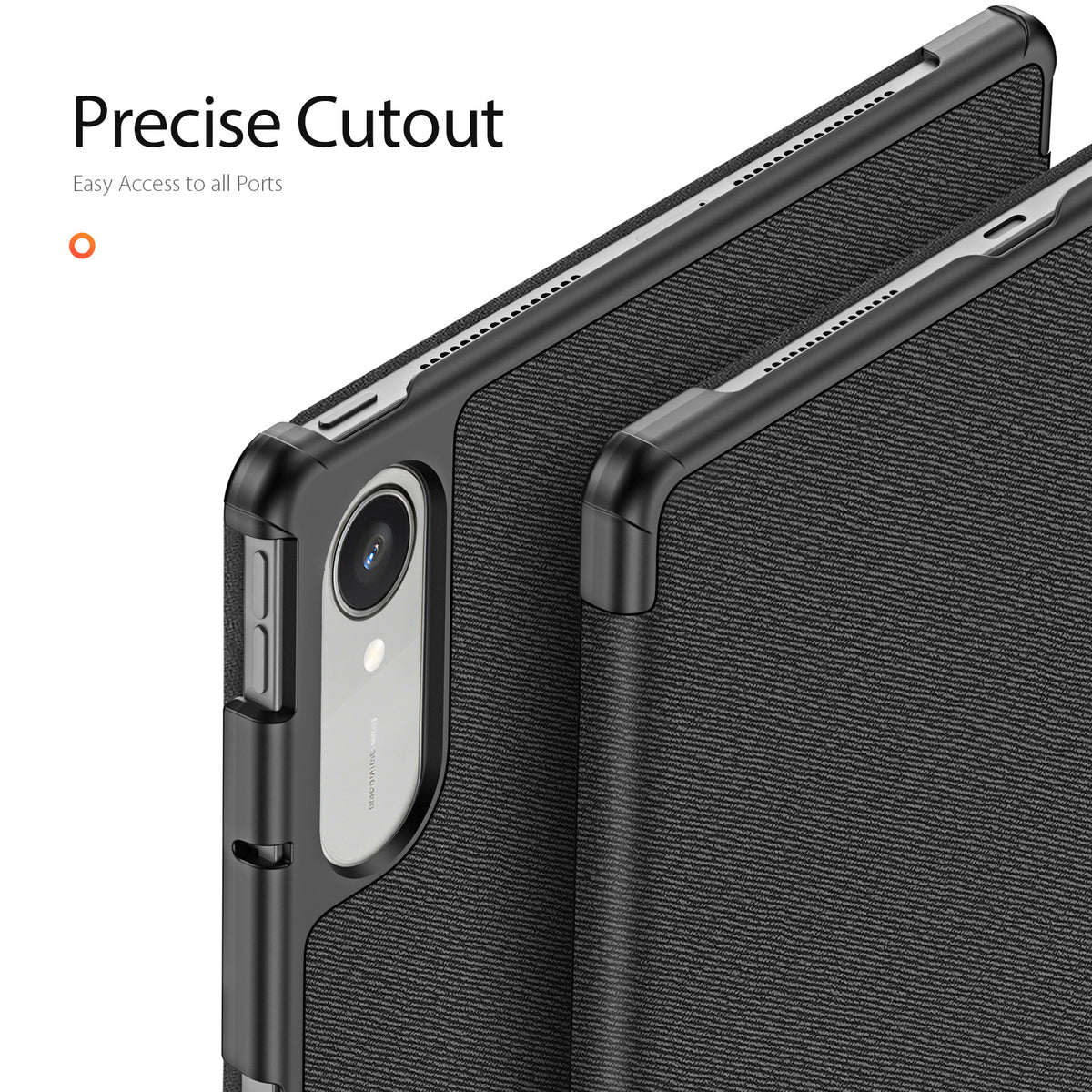 Dux Ducis for Lenovo Idea Tab Pro Gen 2 Case DUX DUCIS Domo Series Tri-fold Stand PU Leather Tablet Cover