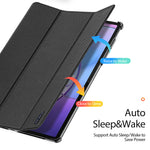 Dux Ducis for Lenovo Idea Tab Pro Gen 2 Case DUX DUCIS Domo Series Tri-fold Stand PU Leather Tablet Cover