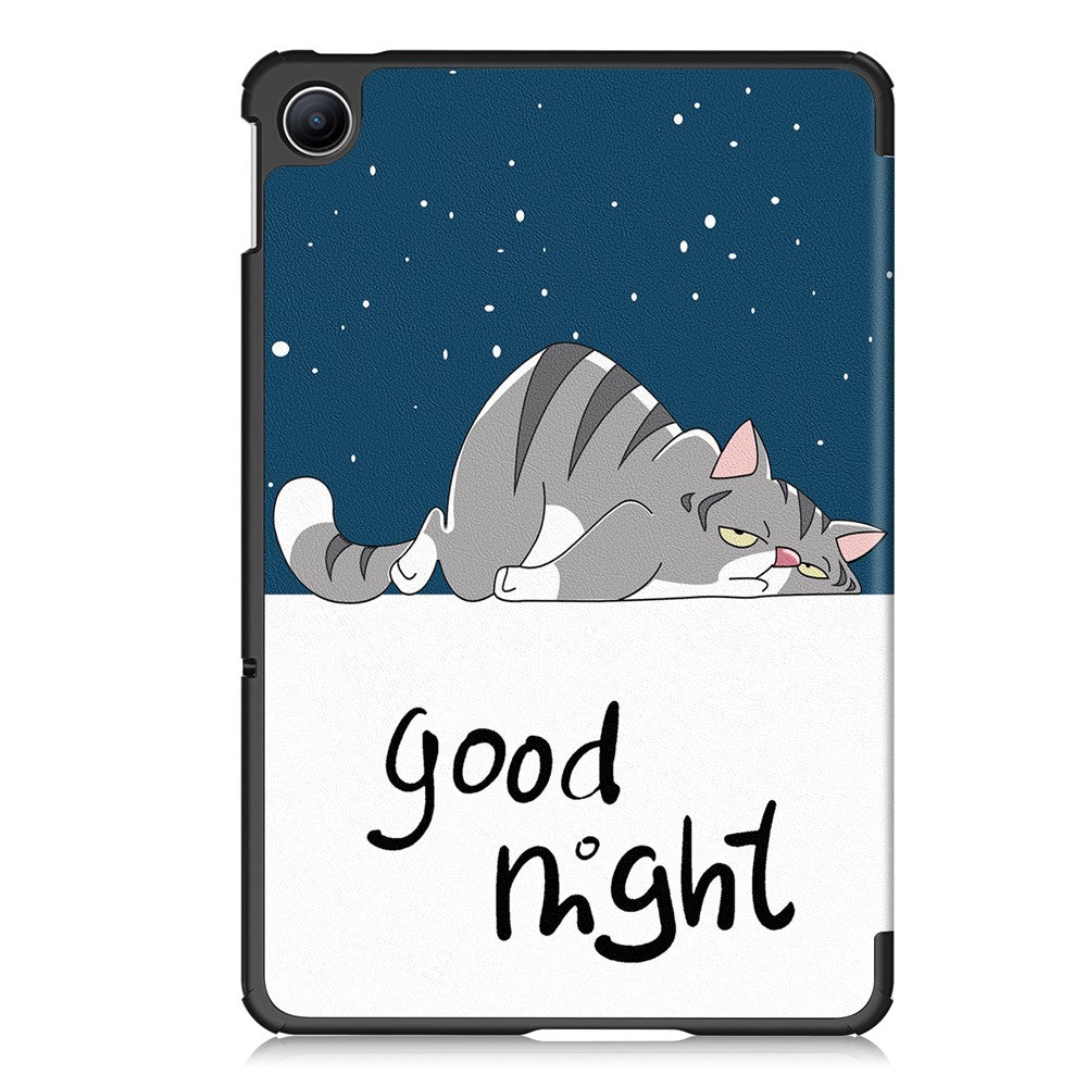 For Xiaomi Redmi Pad 2 9.7 / Pad 2 SE Case Tri-fold Stand Pattern Print Leather Tablet Cover