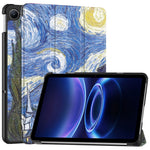 For Xiaomi Redmi Pad 2 9.7 / Pad 2 SE Case Tri-fold Stand Pattern Print Leather Tablet Cover
