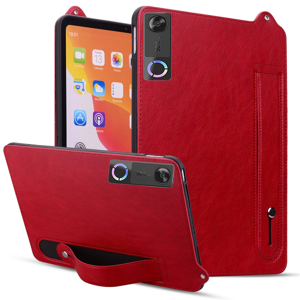 For Lenovo Legion Y700 (Gen 5) Case Hand Strap Kickstand Leather Tablet Cover