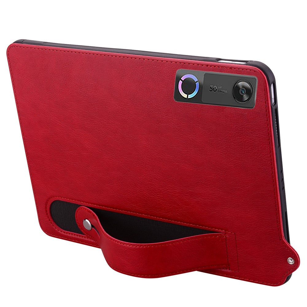 For Lenovo Legion Y700 (Gen 5) Case Hand Strap Kickstand Leather Tablet Cover