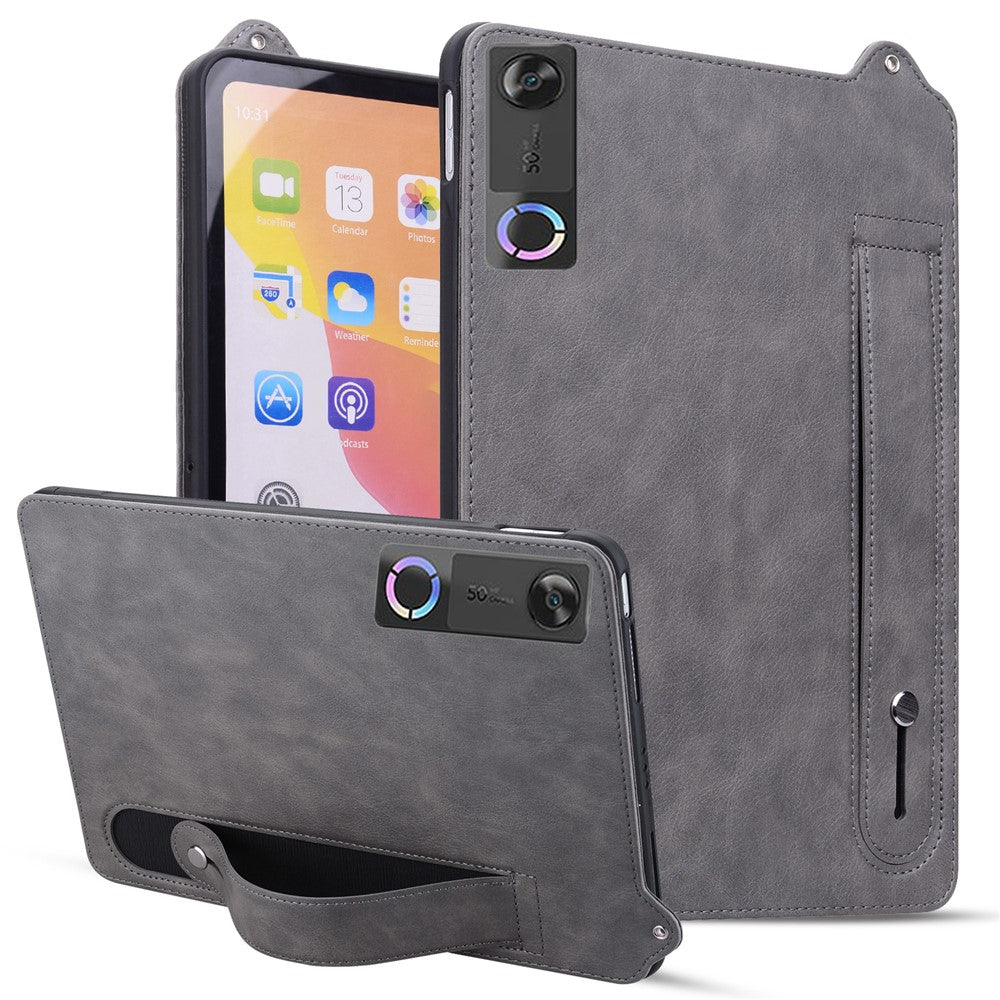 For Lenovo Legion Y700 (Gen 5) Case Hand Strap Kickstand Leather Tablet Cover