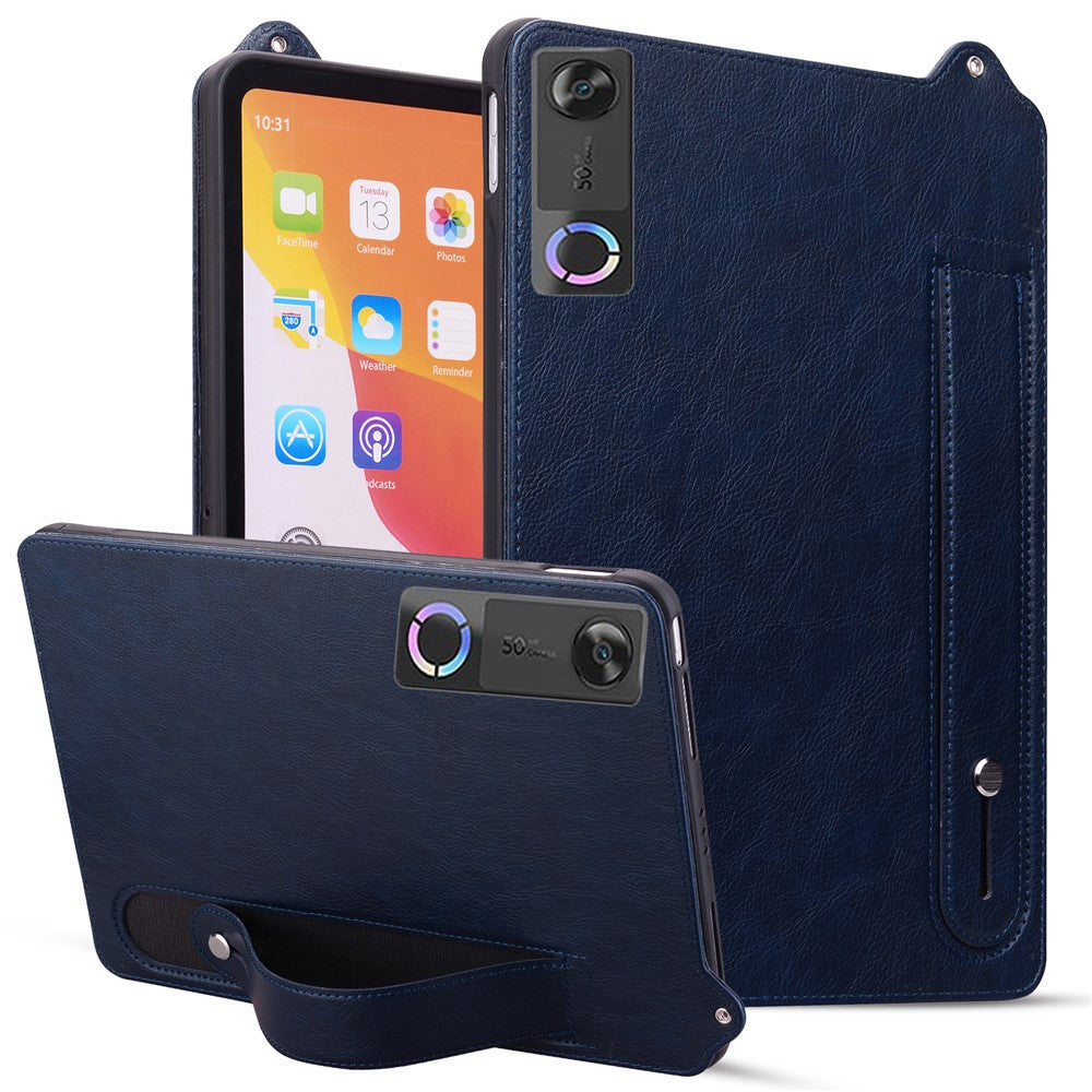 For Lenovo Legion Y700 (Gen 5) Case Hand Strap Kickstand Leather Tablet Cover