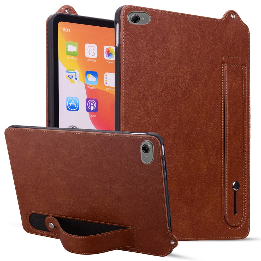 For Xiaomi Redmi K Pad 2 Case Hand Strap Kickstand Leather Tablet Cover