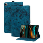 For Xiaomi Redmi Pad 2 9.7 / Pad 2 SE Case Card Slots Leather Tablet Stand Folio Cover Flower Cat