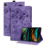 For Xiaomi Redmi Pad 2 9.7 / Pad 2 SE Case Card Slots Leather Tablet Stand Folio Cover Flower Cat