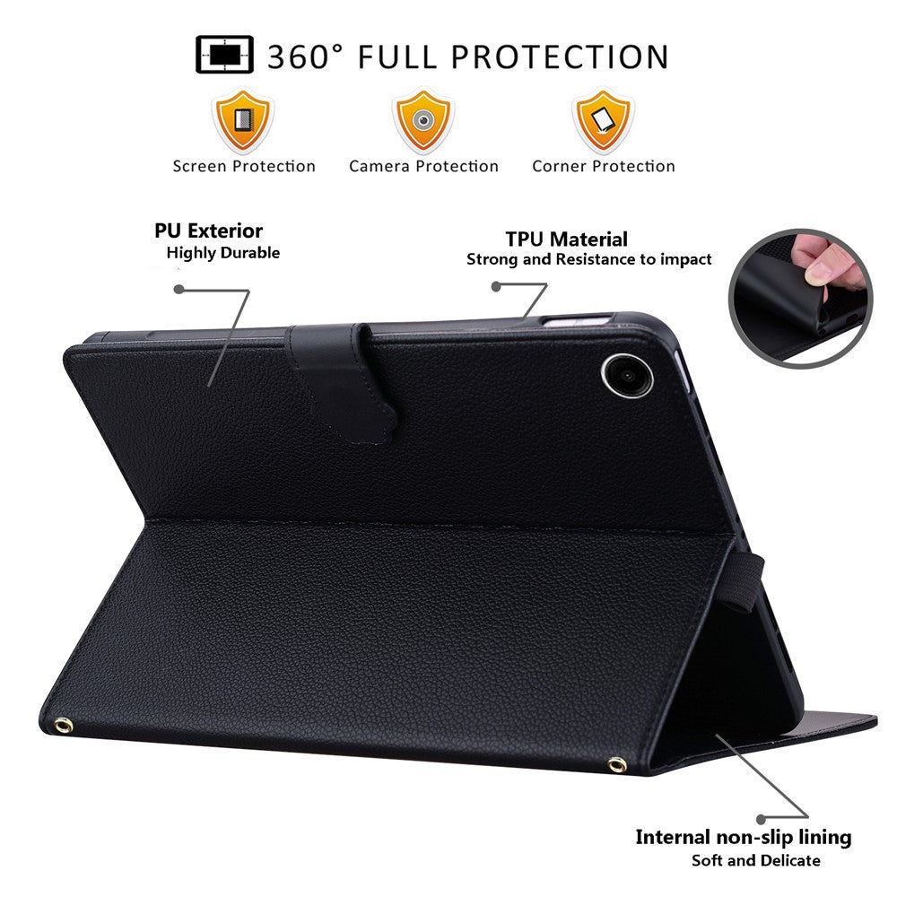 For Xiaomi Redmi Pad 2 9.7 / Pad 2 SE Wallet Case Leather Stand Table Cover with Stylus Holder, 3D Effect Cat Pattern
