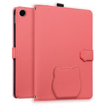 For Xiaomi Redmi Pad 2 9.7 / Pad 2 SE Wallet Case Leather Stand Table Cover with Stylus Holder, 3D Effect Cat Pattern
