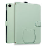 For Xiaomi Redmi Pad 2 9.7 / Pad 2 SE Wallet Case Leather Stand Table Cover with Stylus Holder, 3D Effect Cat Pattern