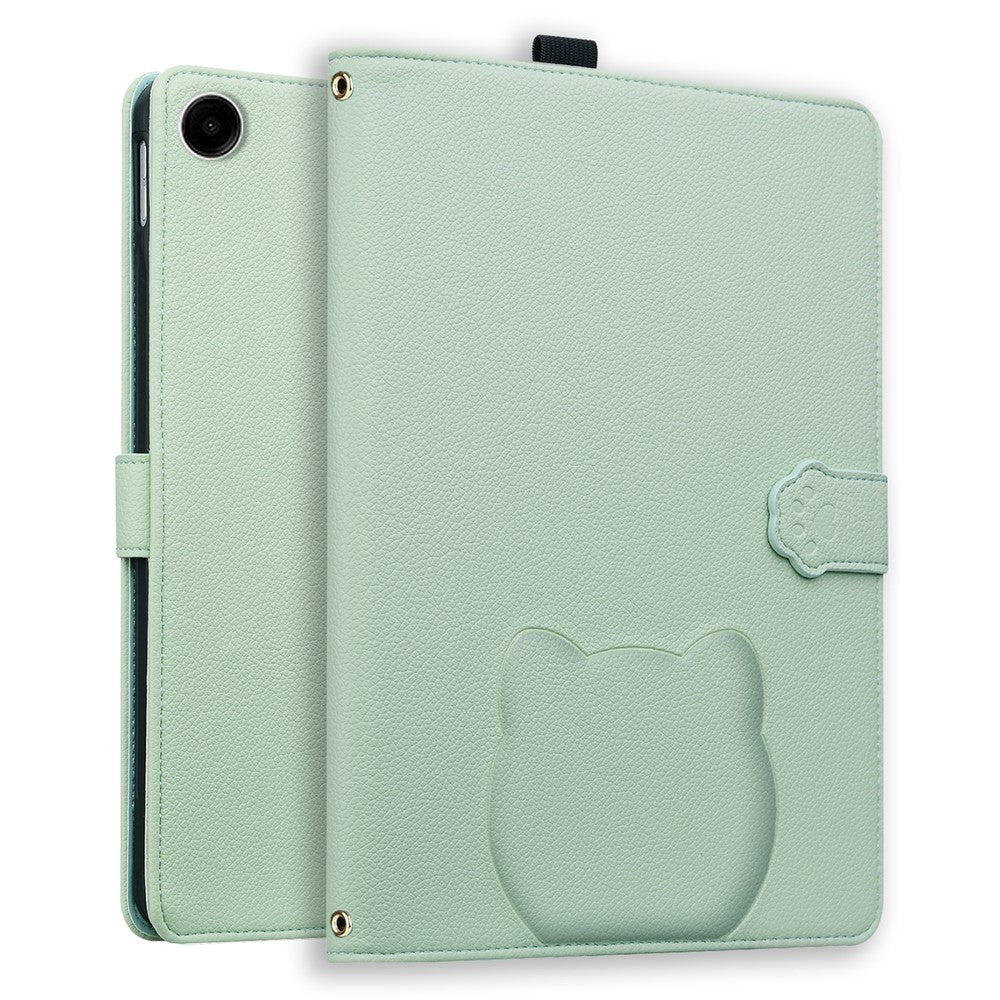 For Xiaomi Redmi Pad 2 9.7 / Pad 2 SE Wallet Case Leather Stand Table Cover with Stylus Holder, 3D Effect Cat Pattern