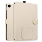 For Xiaomi Redmi Pad 2 9.7 / Pad 2 SE Wallet Case Leather Stand Table Cover with Stylus Holder, 3D Effect Cat Pattern