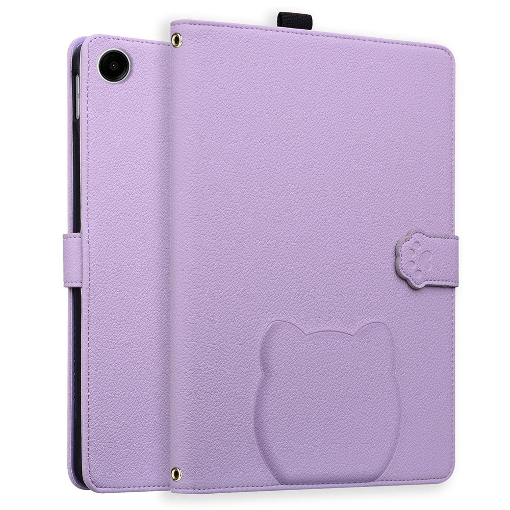 For Xiaomi Redmi Pad 2 9.7 / Pad 2 SE Wallet Case Leather Stand Table Cover with Stylus Holder, 3D Effect Cat Pattern