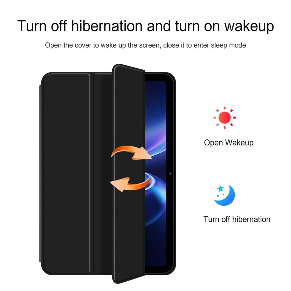 For Xiaomi Redmi Pad 2 9.7 / Pad 2 SE Case PU Leather TPU Back Trifold Stand Tablet Cover