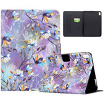 Til Samsung Galaxy Tab S11 Cover Mønstertryk Stander Læder Tablet Cover med Kortlommer