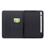 Til Samsung Galaxy Tab S10 FE+ Cover med Mønsterprint, Standerfunktion, Læder og Kortlommer