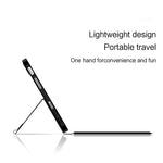 Läderfodral till Oppo Pad Mini + Pekplatta, Bluetooth-kompatibelt tangentbord med bakgrundsbelysning