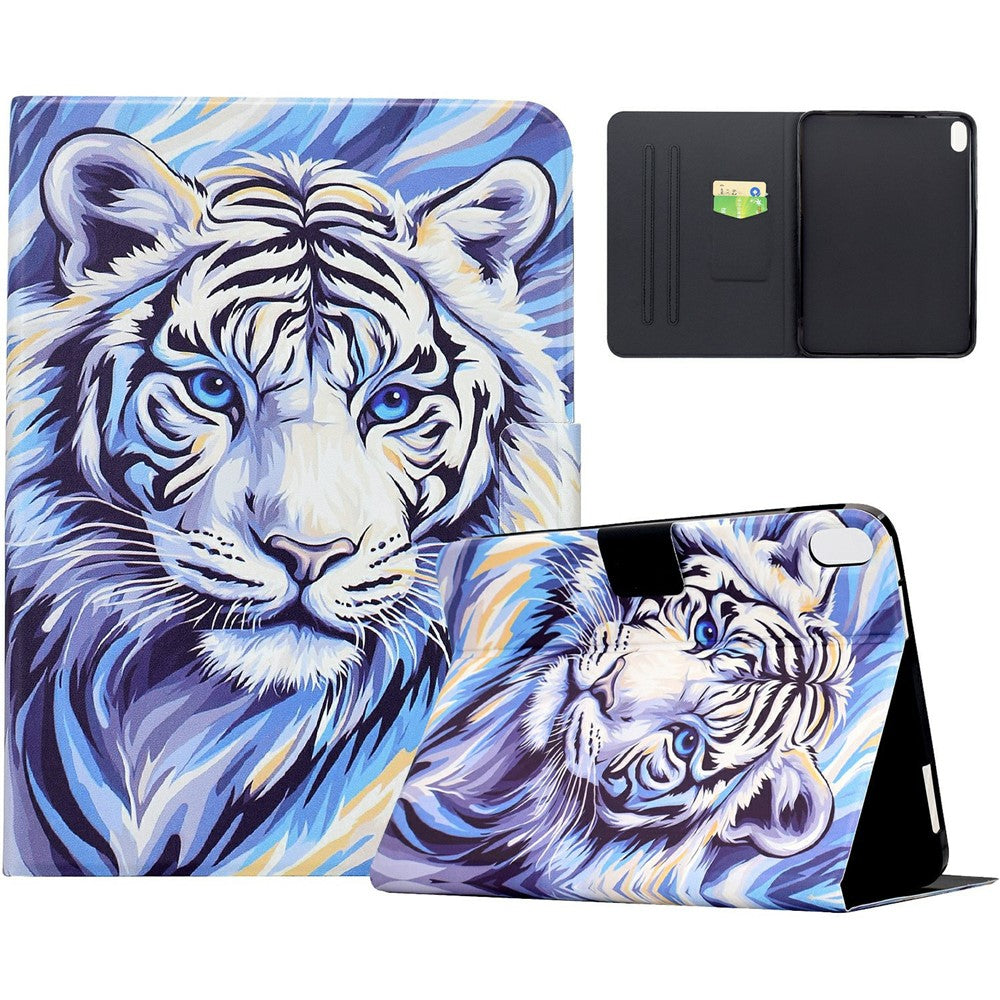 For Xiaomi Redmi Pad 2 Pro Case Pattern Printing Stand Leather Tablet Cover with Card Slots