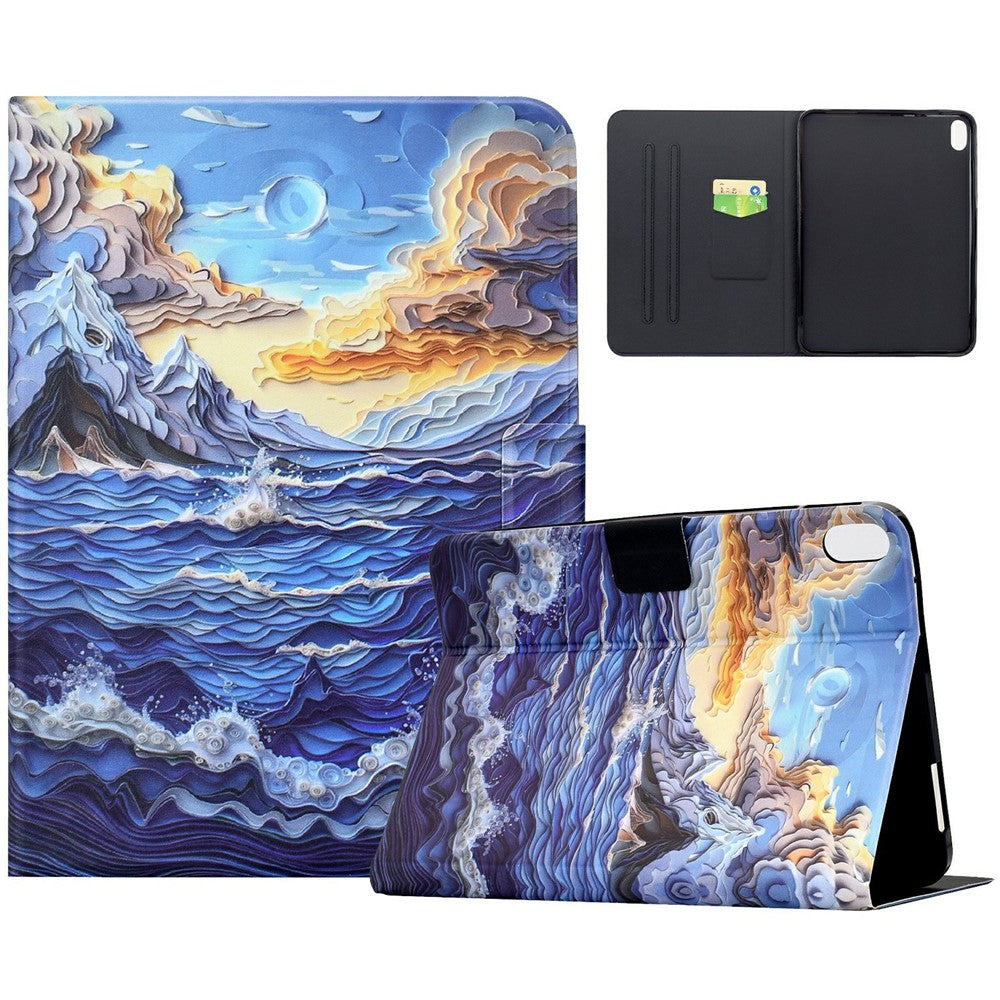 For Huawei MatePad 11.5 / MatePad 11.5 2025 Case Pattern Printing Stand Leather Tablet Cover with Card Slots