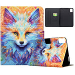 For Lenovo Xiaoxin Pad 11 2025 Case Pattern Printing Stand Leather Tablet Cover with Card Slots