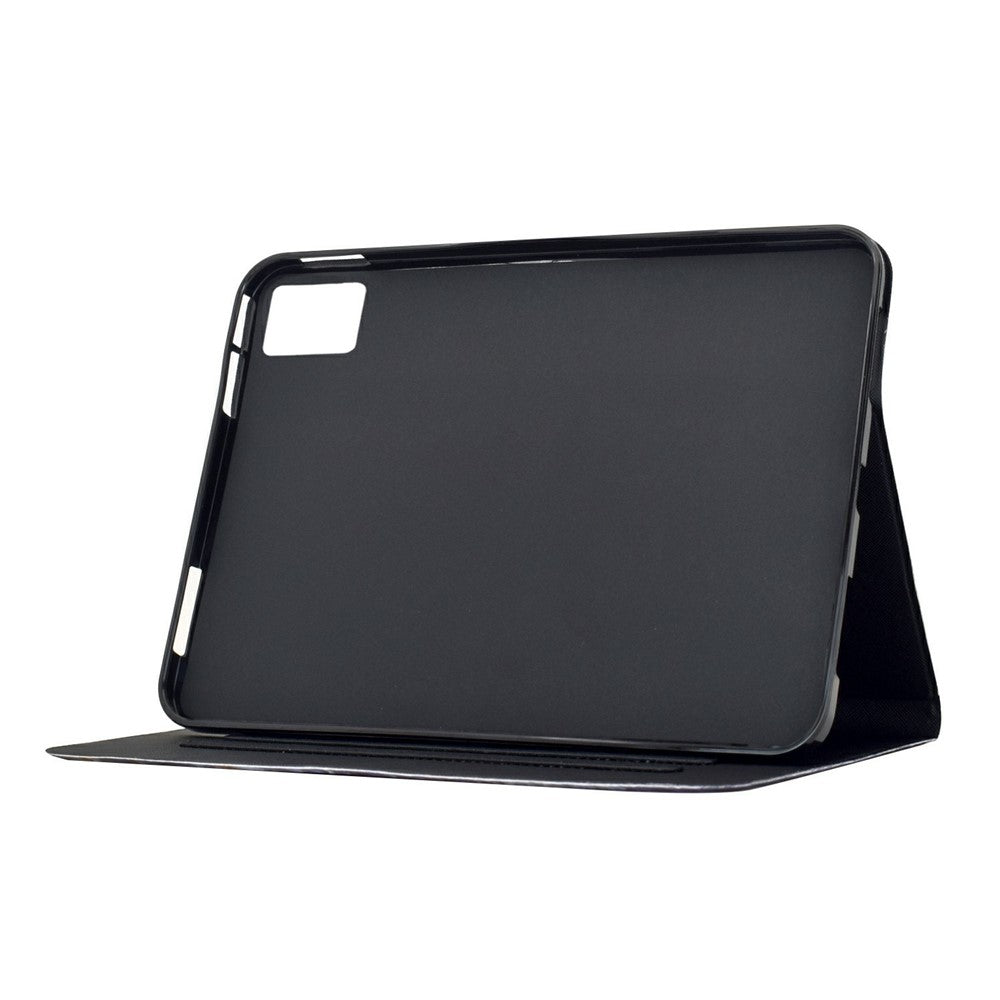 For Lenovo Xiaoxin Pad 12.1 (2025) Case Pattern Printing Stand Leather Tablet Cover with Card Slots