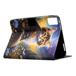 For Lenovo Xiaoxin Pad 12.1 (2025) Case Pattern Printing Stand Leather Tablet Cover with Card Slots