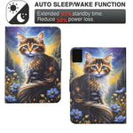 For Lenovo Xiaoxin Pad 12.1 (2025) Case Pattern Printing Stand Leather Tablet Cover with Card Slots