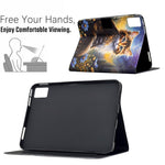For Lenovo Xiaoxin Pad 12.1 (2025) Case Pattern Printing Stand Leather Tablet Cover with Card Slots
