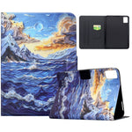 For Lenovo Xiaoxin Pad 12.1 (2025) Case Pattern Printing Stand Leather Tablet Cover with Card Slots