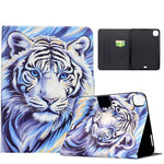 For Xiaomi Pad 7 / Pad 7 Pro Case Pattern Printing Stand Leather Tablet Cover with Card Slots