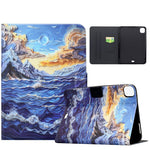 For Xiaomi Pad 7 / Pad 7 Pro Case Pattern Printing Stand Leather Tablet Cover with Card Slots