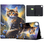 For Xiaomi Pad 7S Pro 12.5 Case Pattern Printing Stand Leather Tablet Cover with Card Slots