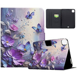 For Xiaomi Pad 7S Pro 12.5 Case Pattern Printing Stand Leather Tablet Cover with Card Slots