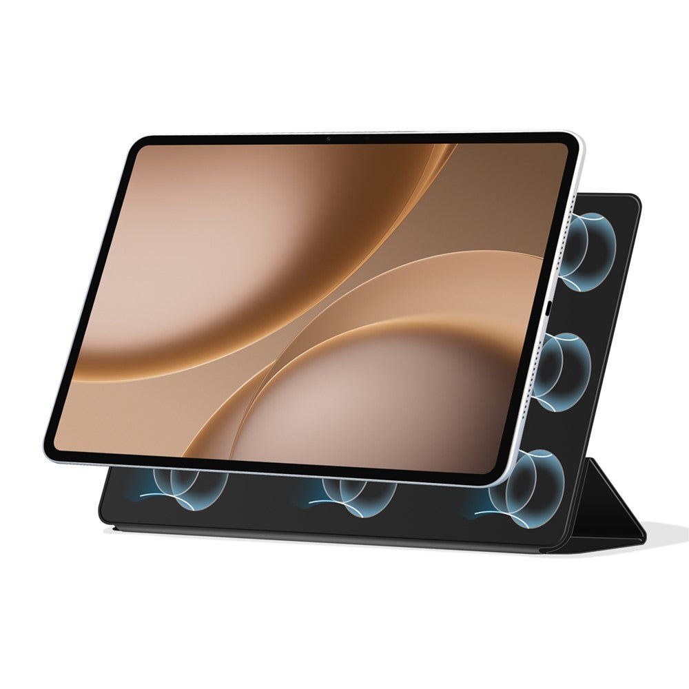 For Oppo Pad 5 Pro Y-type Stand Cover Anti-scratch Magnetic PU Leather Tablet Case