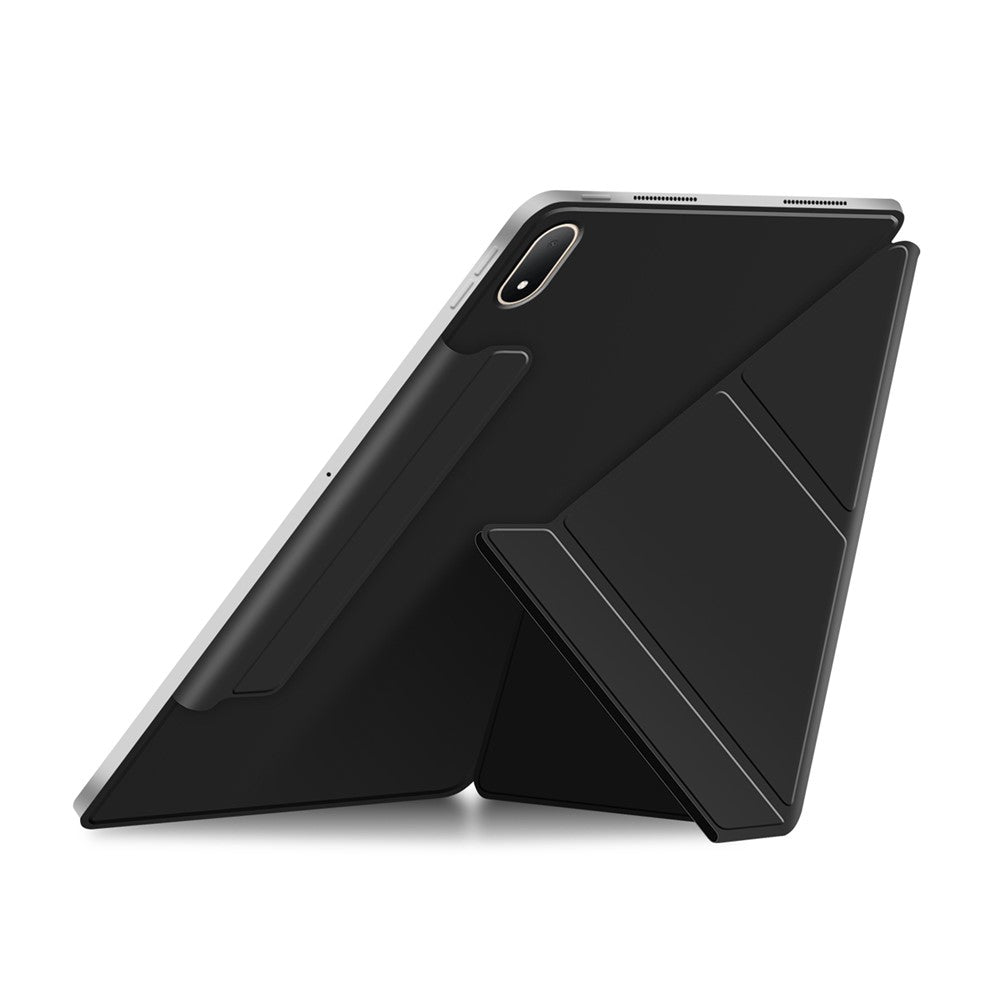 For Oppo Pad 5 Pro Y-type Stand Cover Anti-scratch Magnetic PU Leather Tablet Case