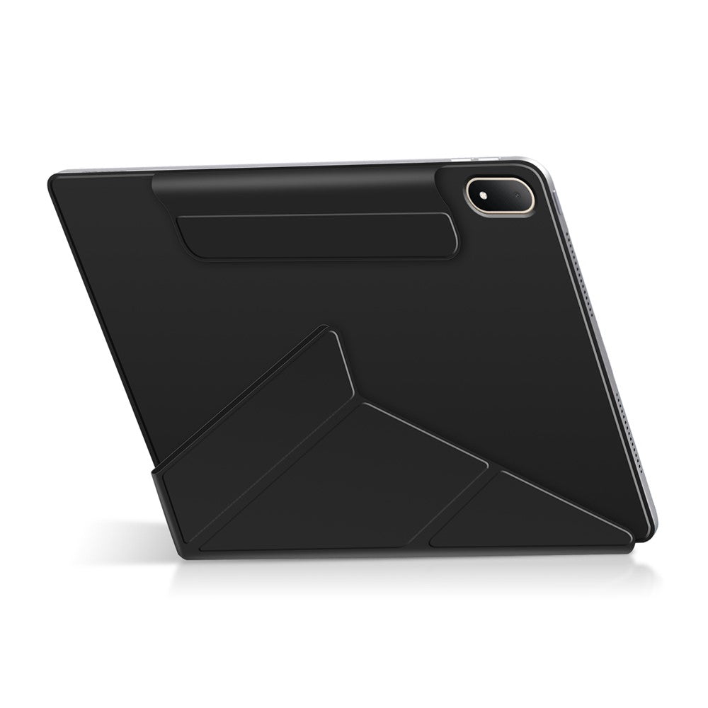 For Oppo Pad 5 Pro Y-type Stand Cover Anti-scratch Magnetic PU Leather Tablet Case