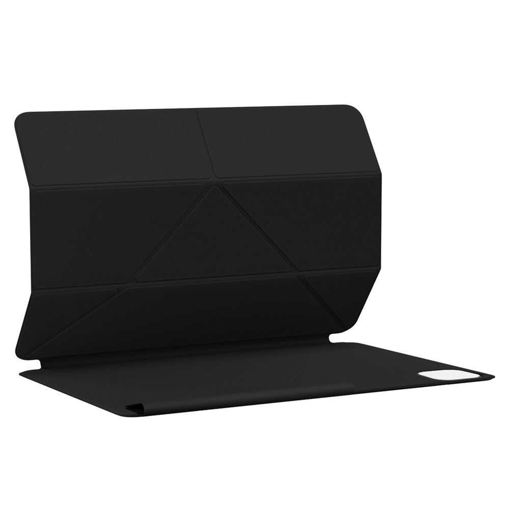 For Honor MagicPad 3 Pro 12.3 Y-type Stand Cover Anti-scratch Magnetic PU Leather Tablet Case