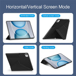 For Honor MagicPad 3 Pro 12.3 Y-type Stand Cover Anti-scratch Magnetic PU Leather Tablet Case