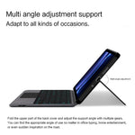 For Xiaomi Redmi Pad 2 SE Leather Case + Touchpad Bluetooth-Compatible Keyboard with Backlit