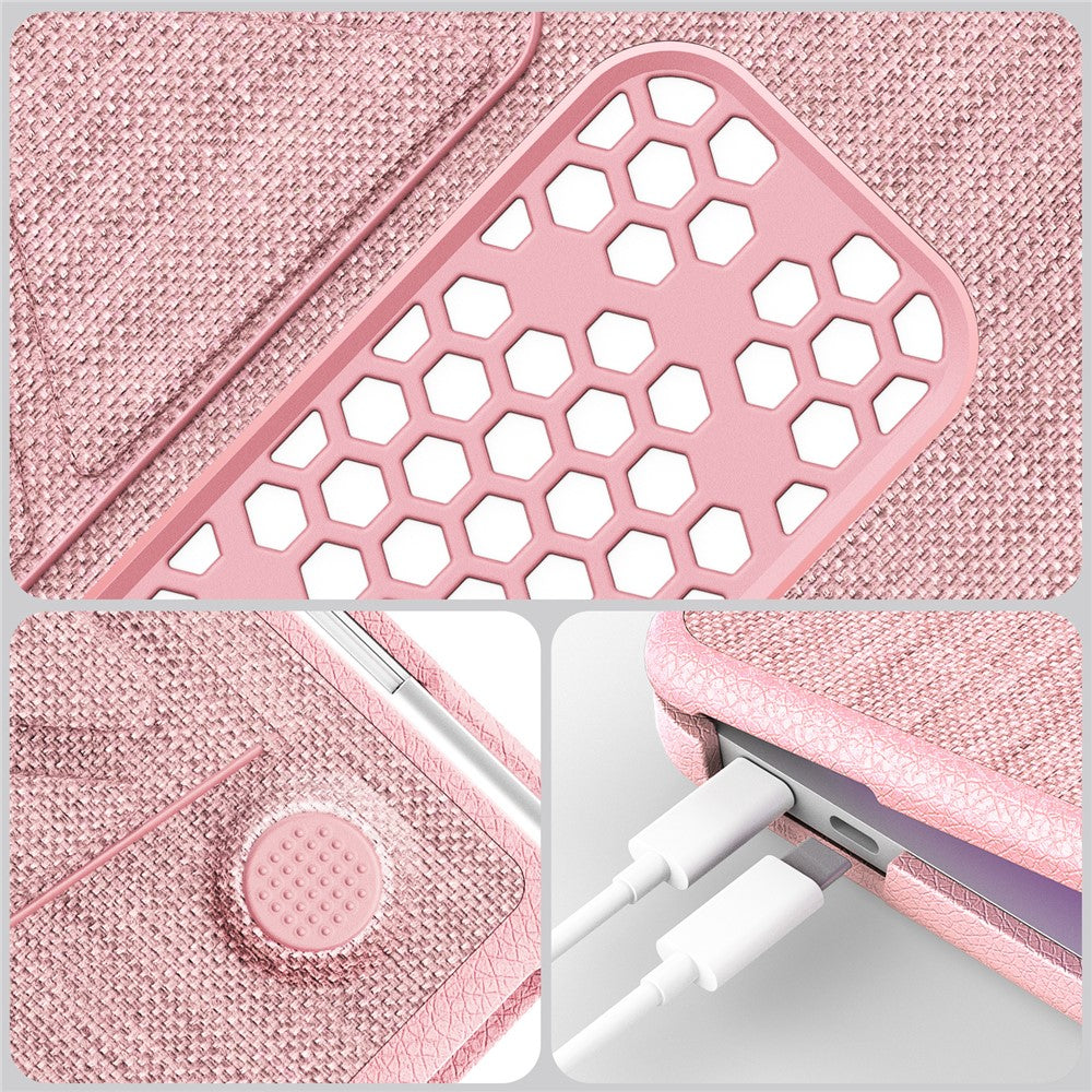 Til MacBook Neo 13 tommer (2026) Kickstand Cover Laptop Cover med Logo-udskæring