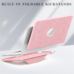 Til MacBook Neo 13 tommer (2026) Kickstand Cover Laptop Cover med Logo-udskæring