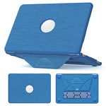 Til MacBook Neo 13 tommer (2026) Kickstand Cover Laptop Cover med Logo-udskæring